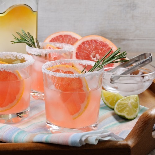 <p>The Fresh Pink Palomas cocktail will change the way you look at tequila.</p>